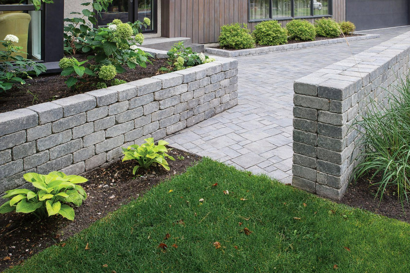 Concrete retaining walls in Antioch, CA