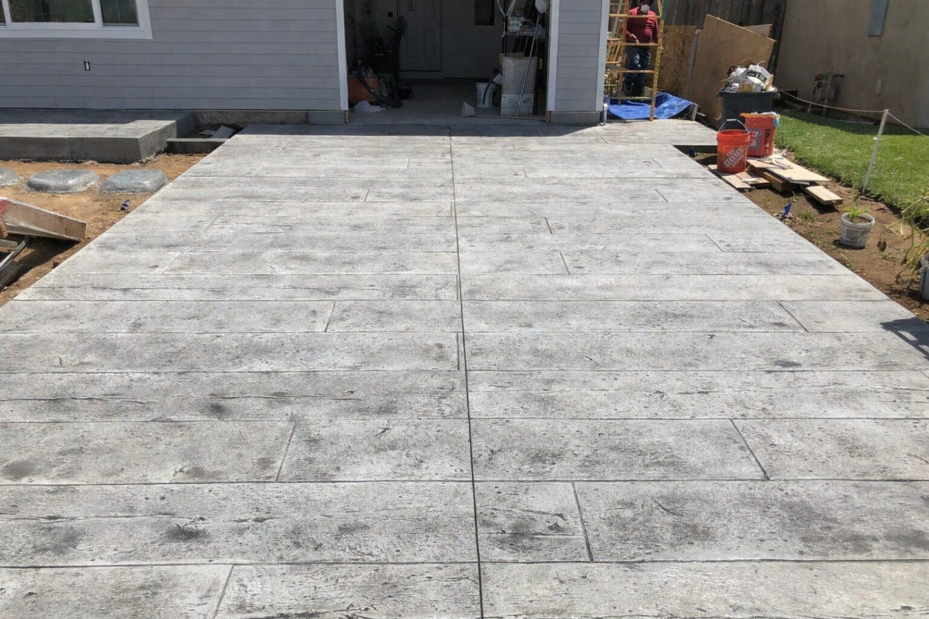 Stamped concrete services